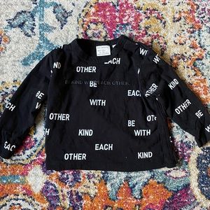 Zara Be Kind tshirt